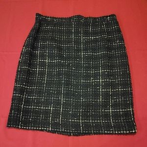 Liz Claiborne wool blend skirt